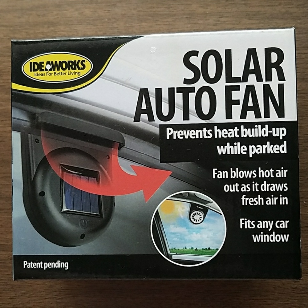 Solar Auto Fan